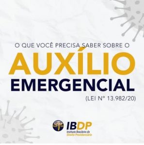 AUXÍLIO EMERGENCIAL (Lei nº 13.982/20)